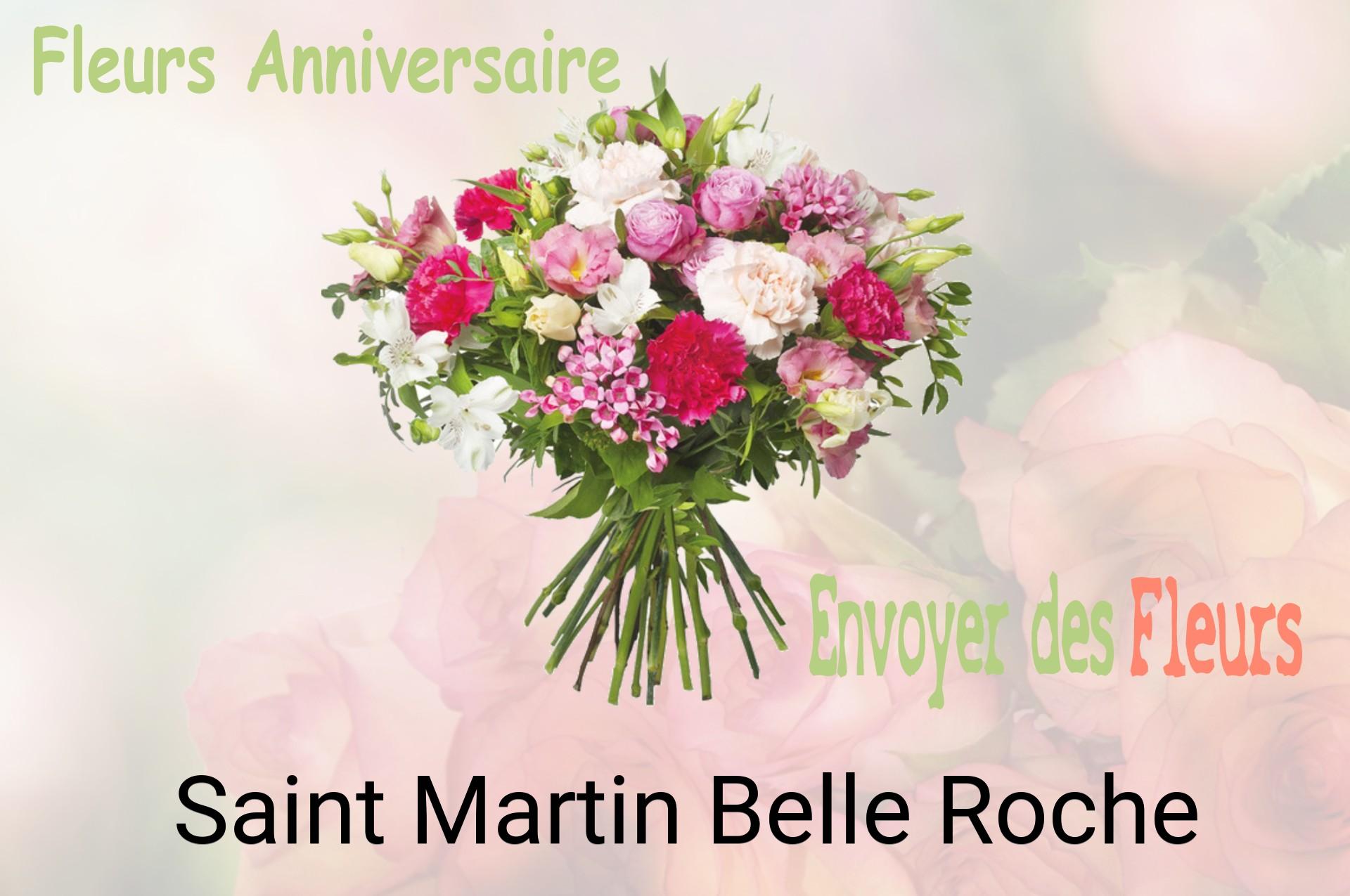 Bouquet de fleurs d’anniversaire livré à Saint-Martin-Belle-Roche