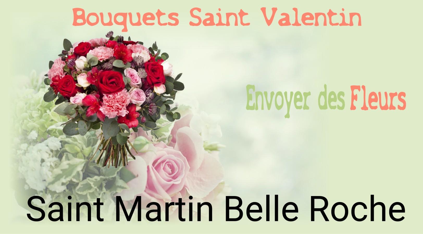 Roses de Saint-Valentin livrées à Saint-Martin-Belle-Roche